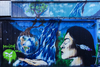 <p>Commercial project for New Leaf Biofuel in San Diego California. The Mural depicts a native american woman as Mother earth with the world in the palm of her hands. A tree growing from the world represents the growth of the planet and a green future for all !</p>