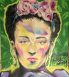 <p>Frida piece painted on Las Vegas Blvd.</p>